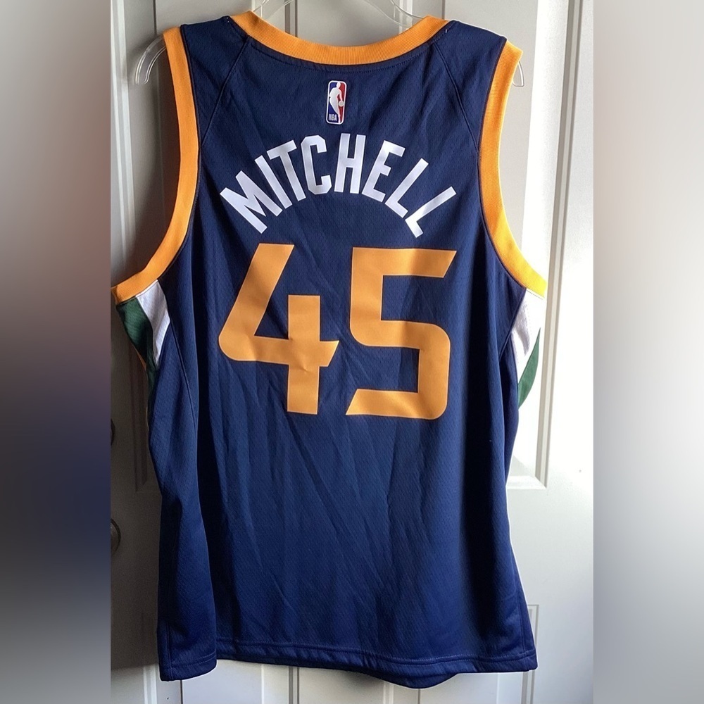 Nike Dri-Fit NBA Nike Utah Jazz Donovan Mitchell #45 Nike Size XL Jersey - Picture 10 of 11
